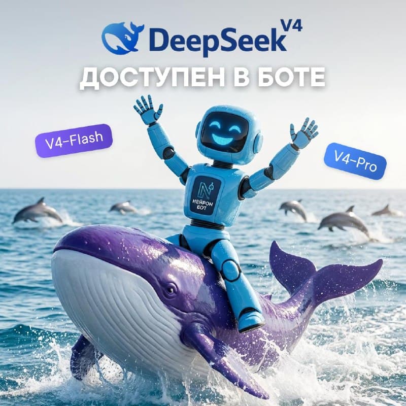 DeepSeek-V4 уже появился в Нейроне — и это новый уровень ИИ