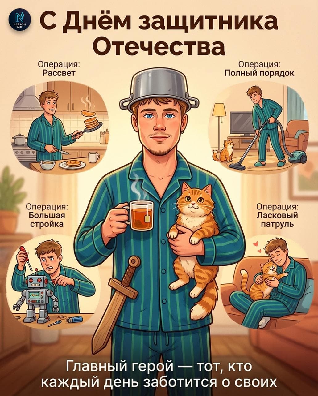Не нашли подарок к 23 февраля или хотите добавить к нему что-то по-настоящему оригинальное?